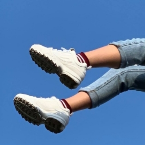 Fila disruptor 2 premium white sneakers - Picture 1 of 6